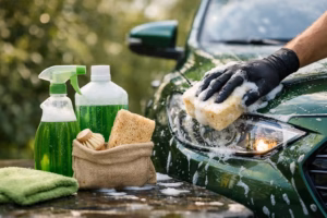 Biologisch abbaubarer Fahrzeugreiniger im Check