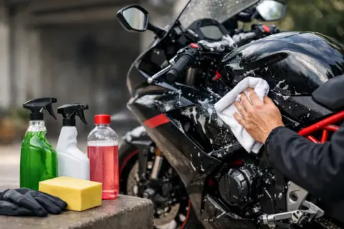 Motorrad Reiniger richtig auswählen