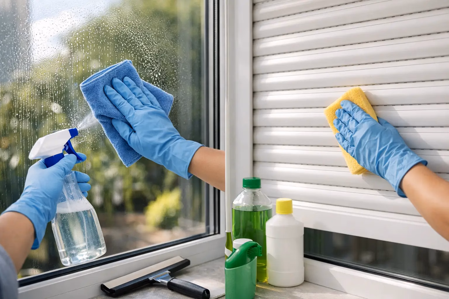 Reiniger für Fenster & Rolladen richtig wählen